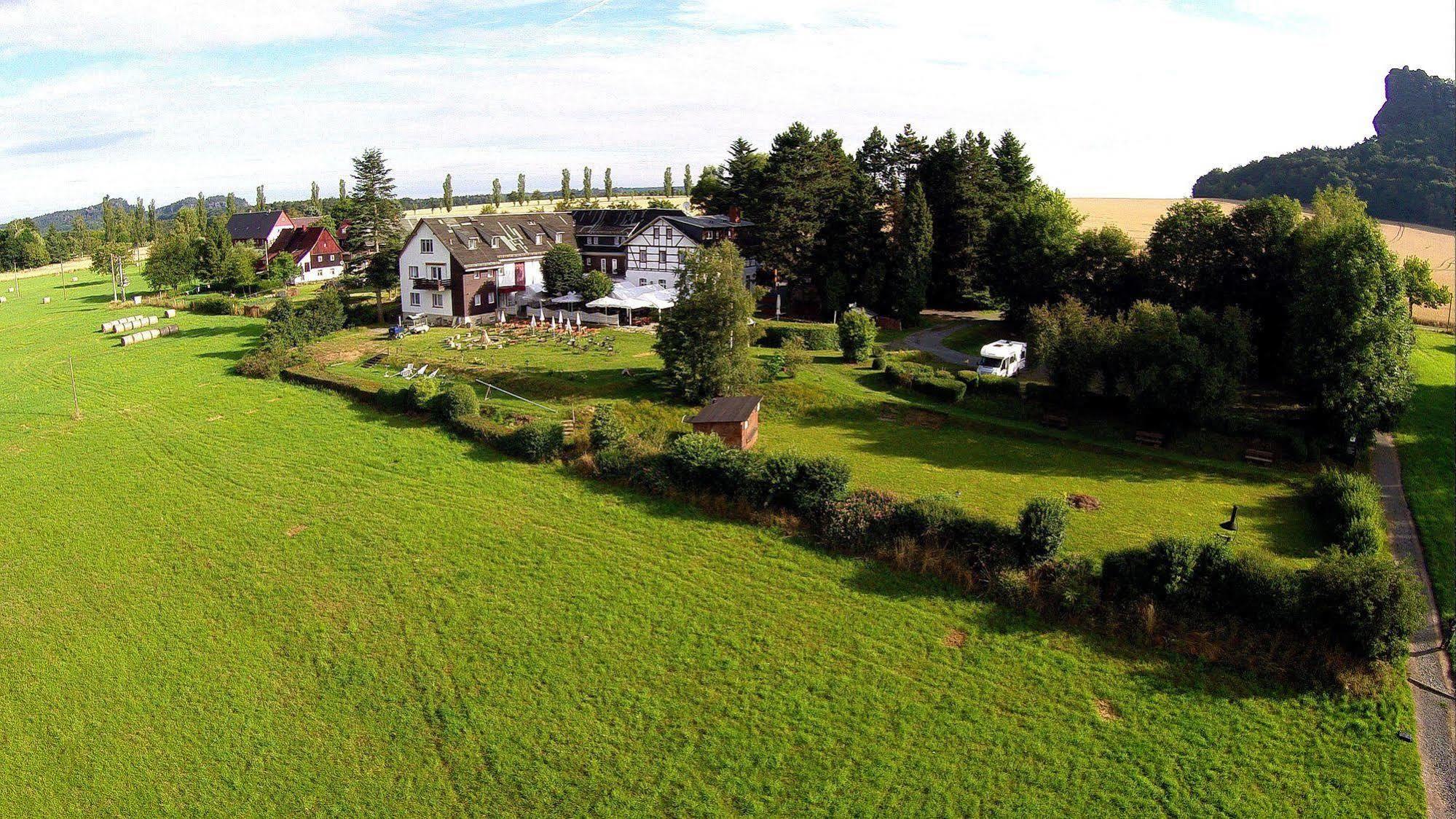 Panoramahotel Lilienstein Konigstein an der Elbe Bagian luar foto